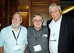 Einige Club-Mitglieder, 3. April 2013: John T. Draper, Lee Felsenstein, Roger Melen