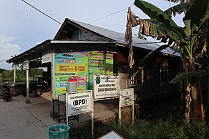 Kantor kepala desa Sungai Bahadangan