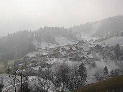 Koreno nad Horjulom, zimski dan