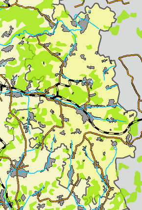 Угроїди. Карта розташування: Краснопільський район