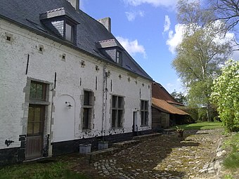 Façade de la cour intérieure.