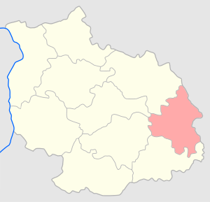 Грубешовский уезд на карте
