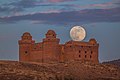 Full Moon over La Calahorra Castle.