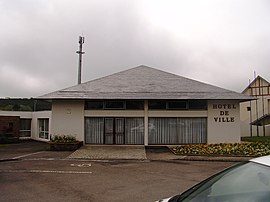 L'hôtel de ville.