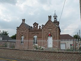 The town hall in Corbeil-Cerf