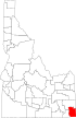 Map of Idaho highlighting Bear Lake County.svg
