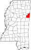 62px-Map_of_Mississippi_highlighting_Low