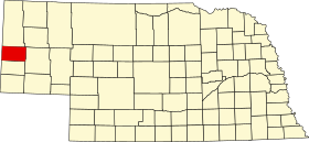 Localisation de Comté de Scotts Bluff