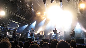 Mogwai na koncertu u Londonu, 7. jula 2007.
