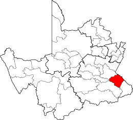 Municipalità locale di Renosterberg – Mappa