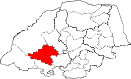Municipalità locale di Modimolle – Mappa