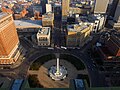 Niagara Square from City Hall Observation Deck (2012)