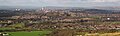 Panorama of Oldham from Hartshead Pike