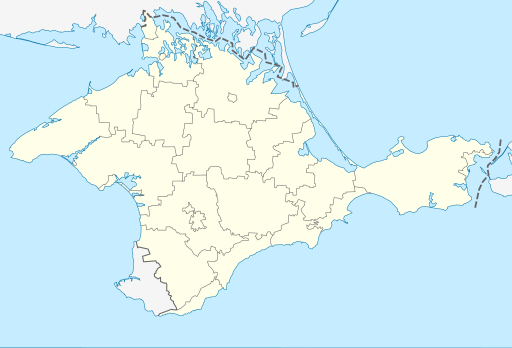 Sevastopol is located in Crimea