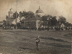 Церковно-приходська школа в Покровському. Початок 1930-х років.