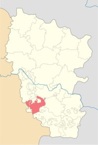 Poziția localității Perevalsk