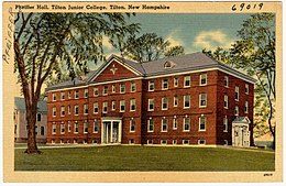 Pfeiffer Hall, Tilton School, Tilton, New Hampshire, 1938.