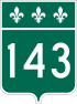 Route 143 shield