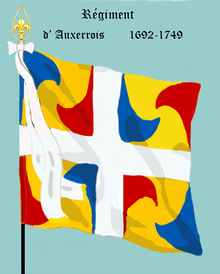 Image illustrative de l’article Régiment d'Auxerrois (1692-1749)