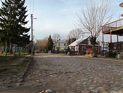 Street in Raudondvaris