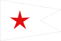 House flag of the Kermit Line (1818–1835) and Red Star Line (1871–1935).