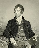 Robert Burns inspired many vernacular writers across Britain and Ireland. Robert Burns 1.jpg