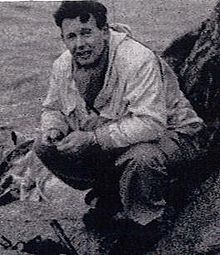 Fisher on the 1955 Rockall expedition