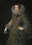 La reina Isabel de Borbón (c. 1620), anónimo, Museo del Prado, Madrid