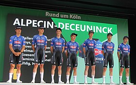 Mannschaftsfoto Alpecin-Deceuninck