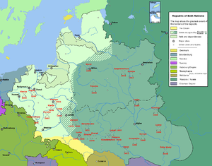 Besættelsen af Den polsk-litauiske realunion af Sverige, Rusland, Brandenburg og Khmelnytskys kosakker