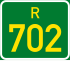 Streeksroete R702 shield