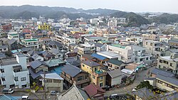 View of central Katsuura