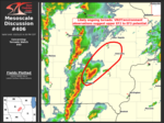 SPC Mesoscale Discussion #406: Ottumwa–Martinsburg–Keota, Iowa tornado EF3 tornado