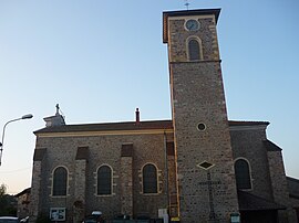 The church of the Nativity of Saint-Jean-Baptiste, in Saint-Jean-la-Bussière