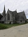Saint-Nic : chapelle Saint-Côme-et-Saint-Damien, sacristie et chevet.