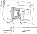 Lageplan von Schloss Vippach