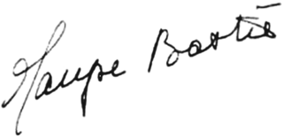 signature de Maryse Bastié