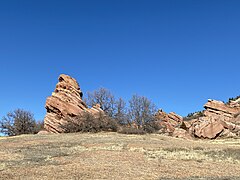 red rocks