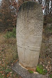 Réplique de la statue-menhir de Boutaran