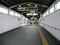 連絡通路（京阪側から撮影）