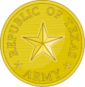 Texas Army Uniform Button.svg