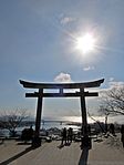 2021年5月22日までの鹿島御児神社鳥居