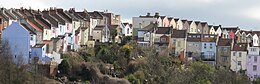 Totterdown houses, from Albert Road railway bridge.jpg