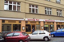 Loving Hut à Prague, Tchéquie en 2012