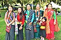 Image 3Women in cultural costume at Ubhauli Kirati festival 2017 at Gough Whitlam Park, Earlwood (from Culture of Nepal)