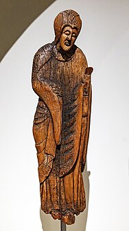 Statue originale de la Vierge MNAC.