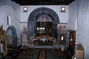 Ábside de la iglesia del monasterio.