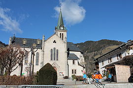 Vue l'église Sainte-Marie-Madeleine.