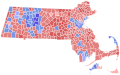 1998 Massachusetts Gubernatorial Election by Town