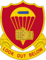 376th Parachute Field Artillery Battalion "Look Out Below"